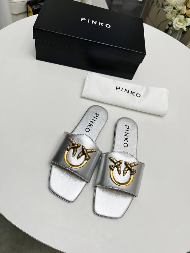 Pinko 新款 面料 牛皮 内里 羊皮，码数 35-42